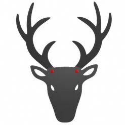 Coat Hook Schwarzwald Hirsch