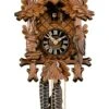 Cuckoo Clock3-leaves, Head Of A Deer HO 1256/2 -Modern cuckoo clocks Store ho 1256 2