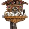 Cuckoo ClockBlack Forest House With Moving Wood Chopper -Modern cuckoo clocks Store ho 149