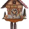 Cuckoo ClockBlack Forest House With Moving Clock Peddler -Modern cuckoo clocks Store ho 160
