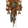 Cuckoo ClockFour Leaves, Feeding Birds, Nest HO 400/3ed -Modern cuckoo clocks Store ho 400 3ed
