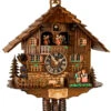 Cuckoo Clockmoveable Kissing Couple, Turning Mill-wheel HO 638T -Modern cuckoo clocks Store ho 638t