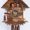 Cuckoo ClockBlack Forest House With Moving Wood Chopper And Mill Wheel -Modern cuckoo clocks Store ho 696t