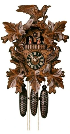Cuckoo ClockSeven Leaves, Three Birds HO 8601/5Tnu