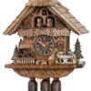Cuckoo ClockBlack Forest House With 2 Moving Sawyers And Mill Wheel 1 Cuckoo ClockBlack Forest House With 2 Moving Sawyers And Mill Wheel -Modern cuckoo clocks Store ho 86258t
