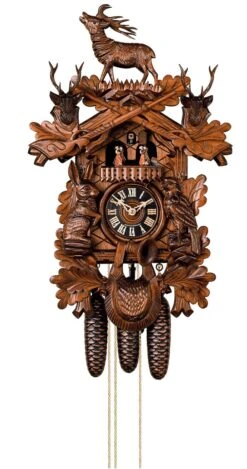 Cuckoo ClockHunting Clock, Standing Deer