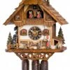 Cuckoo ClockBlack Forest House, The Peasant Girl Rings The Bell -Modern cuckoo clocks Store ho 8643t