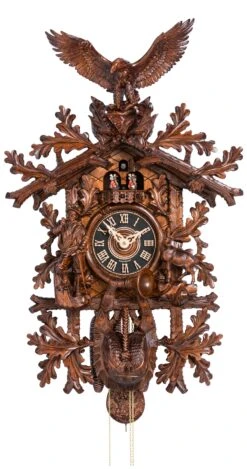 Cuckoo ClockHunting Clock,Eagle, Hunter