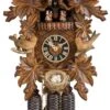 Cuckoo Clock7 Leaves, Three Birds, Nest -Modern cuckoo clocks Store ho 86717 4tko