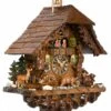 Cuckoo ClockBlack Forest House, Moving Bears And Moving Mill Wheel 1 Cuckoo ClockBlack Forest House, Moving Bears And Moving Mill Wheel -Modern cuckoo clocks Store ho 86760t