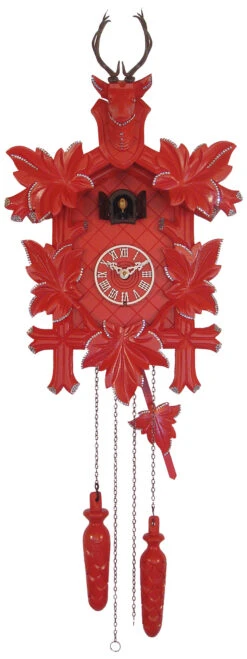 CADU Art Design Cuckoo Clockwith Swarovski© Crystals