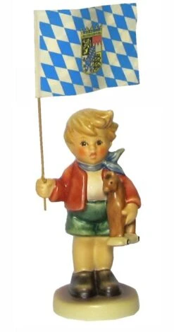 Hummel Figurine Little Flag Bearer, Original MI Hummel Collection, Gift-boxed
