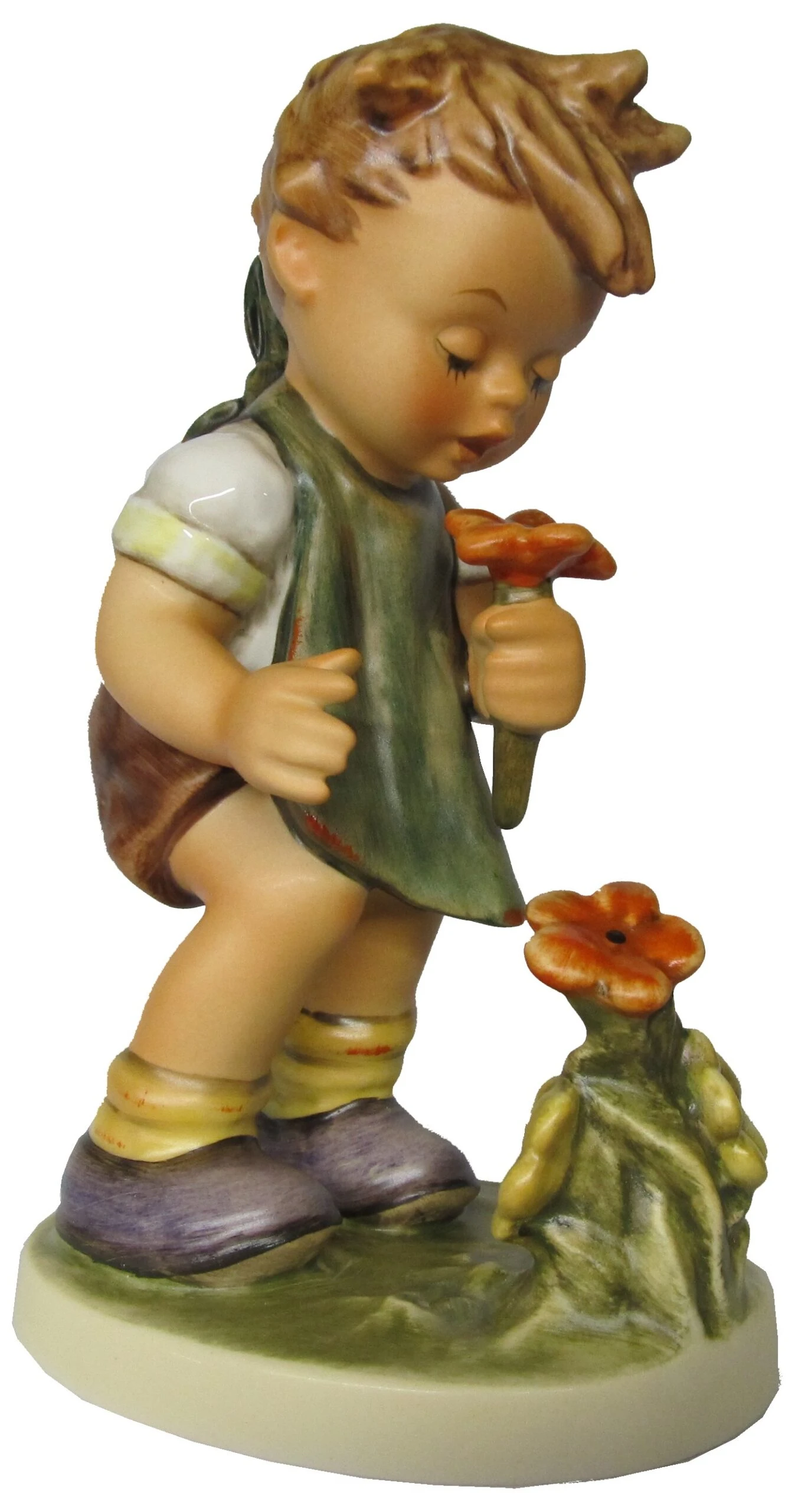 Hummel Figurine The Florist, Original MI Hummel Collection, Gift-boxed 3 Hummel Figurine The Florist, Original MI Hummel Collection, Gift-boxed