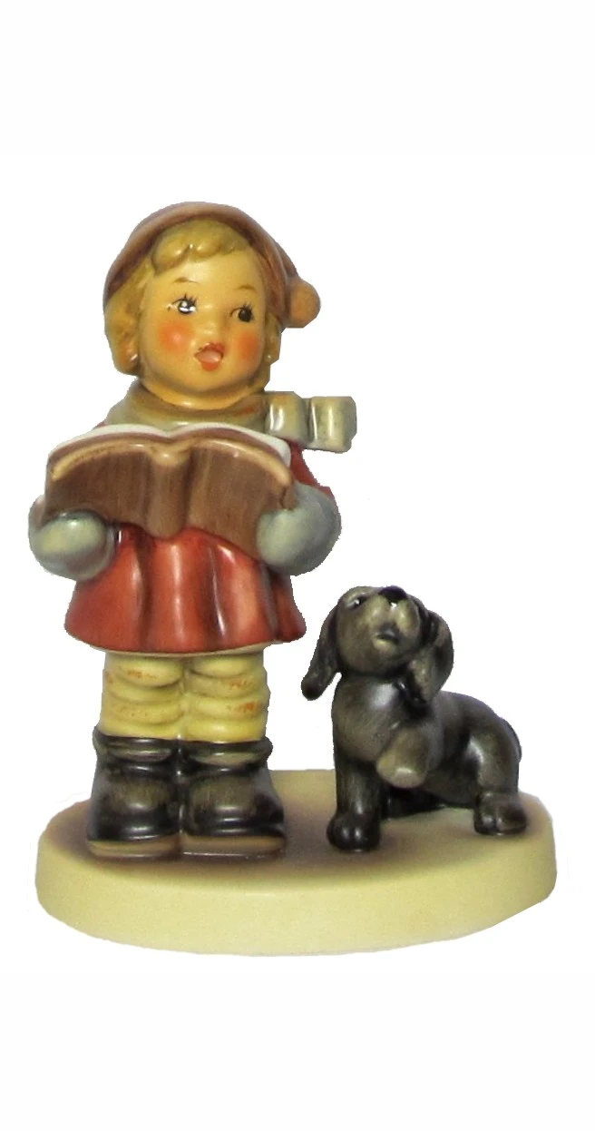 Hummel Figurine Wintertime Duet, Original MI Hummel Collection, Gift-boxed 3 Hummel Figurine Wintertime Duet, Original MI Hummel Collection, Gift-boxed