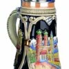 KING German Beer Stein Munich Stein 0.5 Liter Tankard, Beer Mug KI 303 0,5L Muenchen