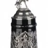 KING Crystal German Beer Stein 0.5 Liter Tankard, Beer Mug -Modern cuckoo clocks Store ki 6002 sdere 05l