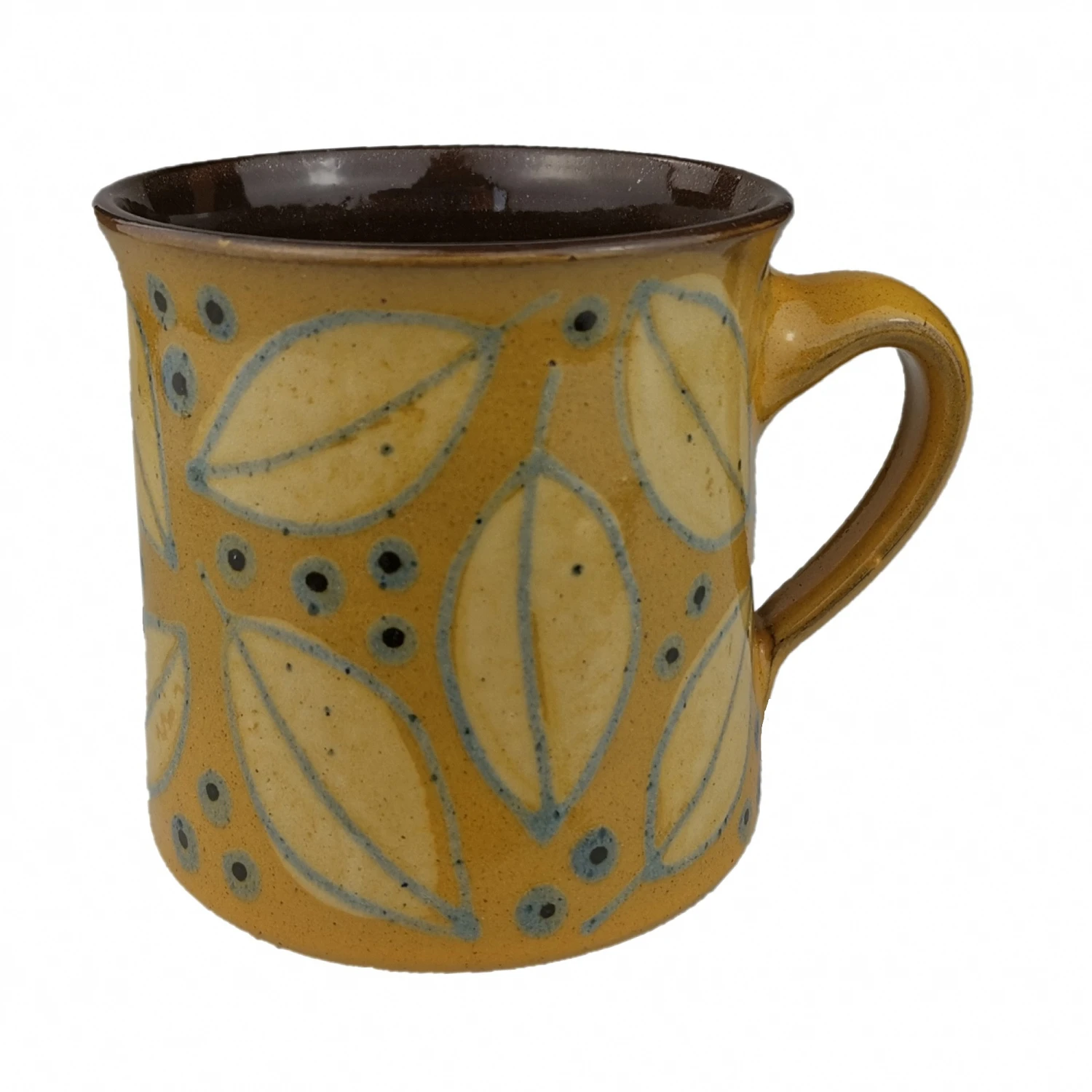 Cup Straight, Stoneware, Ceramics With Decor 3 Cup Straight, Stoneware, Ceramics With Decor