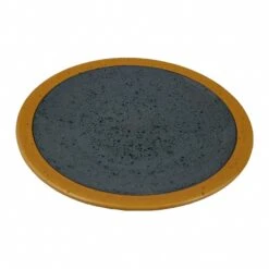 Saucer For Cup, Stoneware, Ceramics With Decor