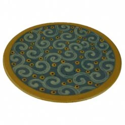 Dessert Plate, Stoneware, Ceramics With Decor