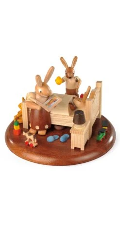 Motif Platform For Electronic Music Boxes, I Am Strong Rolf Zuchowski, Original Erzgebirge By Mueller Seiffen