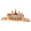 German Candlestick Village Of Seiffen, Large, Height 16 Cm / 6 Inch , Original Erzgebirge By Mueller Seiffen -Modern cuckoo clocks Store mu 22160