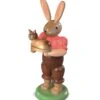 Easter Bunny, Male With Little Cat, Height 11 Cm / 4 Inch, Coloured, Original Erzgebirge By Mueller Seiffen 1 Easter Bunny, Male With Little Cat, Height 11 Cm / 4 Inch, Coloured, Original Erzgebirge By Mueller Seiffen -Modern cuckoo clocks Store mu 42141