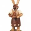 Easter Bunny, Female, Mother With Little Child, Height 11 Cm / 4 Inch, Original Erzgebirge By Mueller Seiffen 1 Easter Bunny, Female, Mother With Little Child, Height 11 Cm / 4 Inch, Original Erzgebirge By Mueller Seiffen -Modern cuckoo clocks Store mu 42160