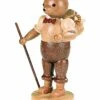 Bear, Male, Height 15 Cm / 6 Inch, Original Erzgebirge By Mueller Seiffen