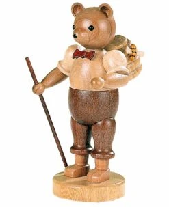 Bear, Male, Height 15 Cm / 6 Inch, Original Erzgebirge By Mueller Seiffen