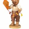 Bear, Male With Kite, Height 10 Cm / 4 Inch, Original Erzgebirge By Mueller Seiffen 2 Bear, Male With Kite, Height 10 Cm / 4 Inch, Original Erzgebirge By Mueller Seiffen -Modern cuckoo clocks Store mu 45150
