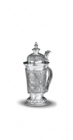 Beer Stein With Pointed Lid 20 Cm High