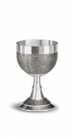 Pewter Wine Goblet Nuremberg Pfeffersäcke (Pepper Bags)