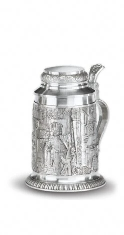 Beer Stein 0,5 Liter With Flat Lid