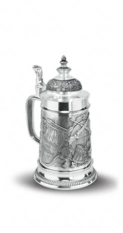 Beer Stein 0.5 Liter With A Pointed Lid