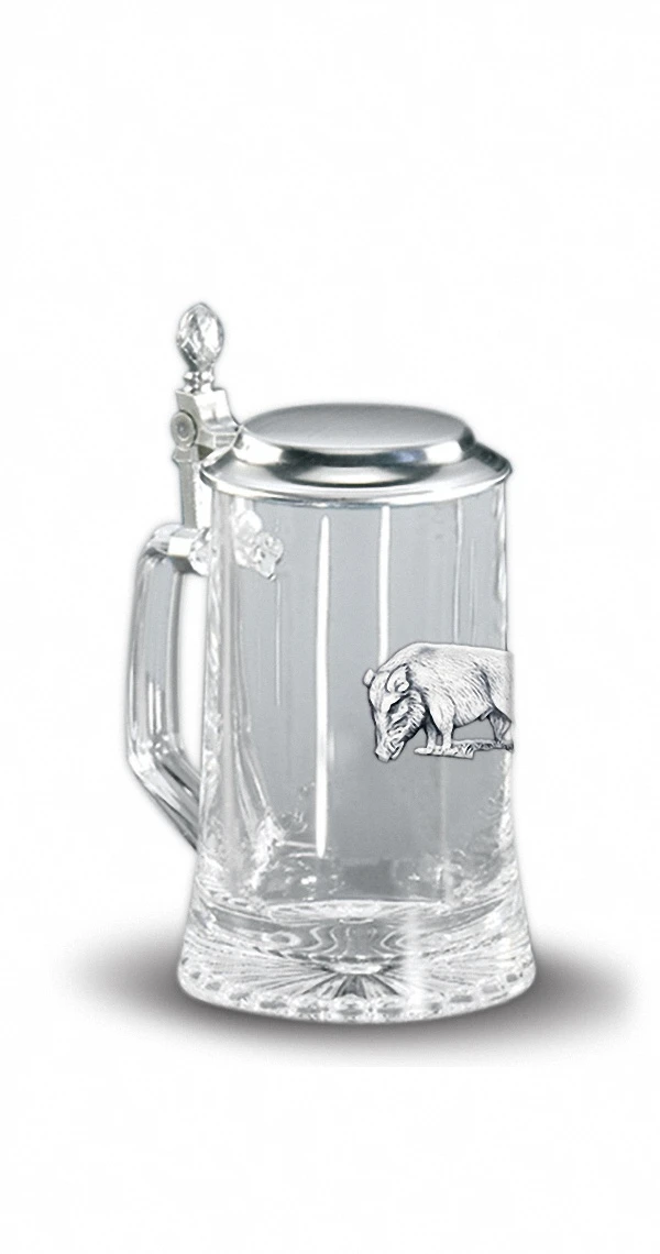 Beer Stein 0.5 Liter Wild Boar 3 Beer Stein 0.5 Liter Wild Boar
