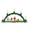 German Candle Arch Santa Claus, Length 48 Cm / 19 Inch, Natural, Electrically Illuminated, Original Erzgebirge By Richard Glaesser Seiffen 2 German Candle Arch Santa Claus, Length 48 Cm / 19 Inch, Natural, Electrically Illuminated, Original Erzgebirge By Richard Glaesser Seiffen -Modern cuckoo clocks Store rg 01246