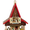 Christmas Pyramid Advent House, Height 53 Cm / 21 Inch, Original Erzgebirge By Richard Glaesser Seiffen