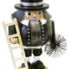 German Nutcracker Chimney Sweep, Height 19 Cm / 8 Inch, Original Erzgebirge By Richard Glaesser Seiffen 2 German Nutcracker Chimney Sweep, Height 19 Cm / 8 Inch, Original Erzgebirge By Richard Glaesser Seiffen -Modern cuckoo clocks Store rg 12696