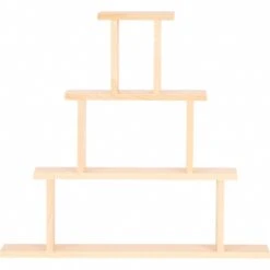 Shelf For Light Top, Length 41 Cm / 16 Inch, Natural, Original Erzgebirge By Richard Glaesser Seiffen