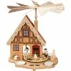 German Pyramid Angel Bakery With House, Height 29 Cm / 11 Inch, Original Erzgebirge By Richard Glaesser Seiffen 2 German Pyramid Angel Bakery With House, Height 29 Cm / 11 Inch, Original Erzgebirge By Richard Glaesser Seiffen -Modern cuckoo clocks Store rg 16243