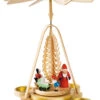German Christmas Pyramid Santa Giving Out X-mas Presents, Height 28 Cm / 11 Inch, Natural With Tealights, Original Erzgebirge By Richard Glaesser Seiffen 1 German Christmas Pyramid Santa Giving Out X-mas Presents, Height 28 Cm / 11 Inch, Natural With Tealights, Original Erzgebirge By Richard Glaesser Seiffen -Modern cuckoo clocks Store rg 16687