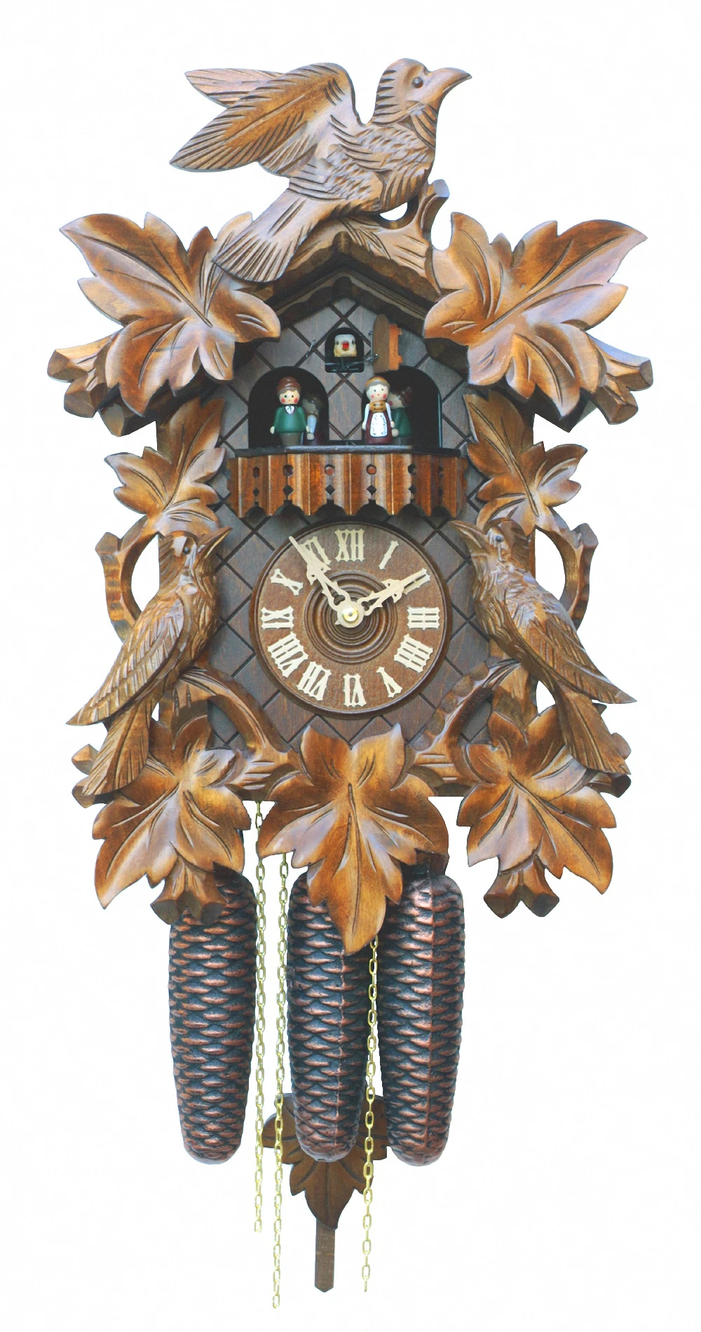 Cuckoo ClockSeven Leaves, Three Birds 3 Cuckoo ClockSeven Leaves, Three Birds