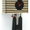 Modern Cuckoo ClockBauhaus Design, Black, 8 Day -Modern cuckoo clocks Store rh cs34 2