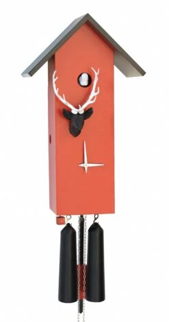 Modern Cuckoo ClockSimple Line, 8 Day Running Time