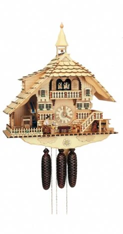 Cuckoo ClockBlack Forest House With Tower