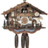 Cuckoo ClockBavarian House With Moving Beer Drinkers And Mill Wheel -Modern cuckoo clocks Store sc 8tmt 3413 9