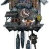 Cuckoo ClockBlack Forest House With Moving Beer Drinkers And Mill Wheel 1 Cuckoo ClockBlack Forest House With Moving Beer Drinkers And Mill Wheel -Modern cuckoo clocks Store sc mt 1407 10