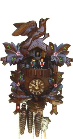 Cuckoo ClockFour Leaves, Feeding Birds, Nest