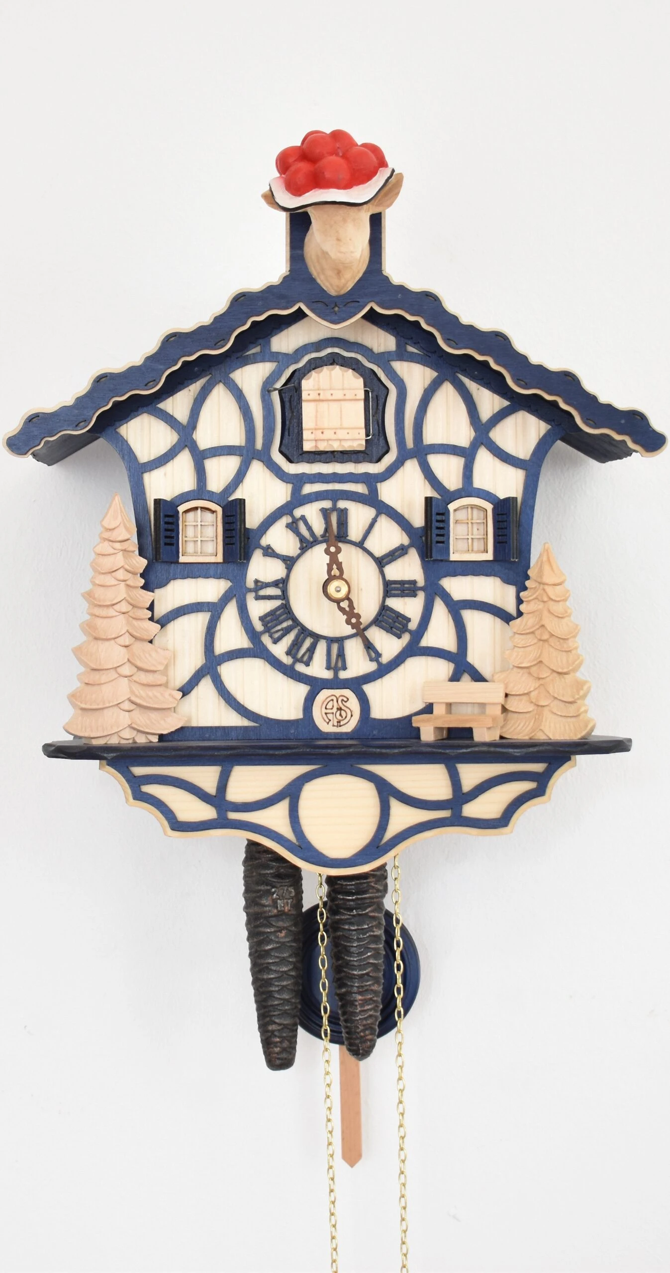 Quartz Cuckoo ClockLittle Black Forest House, With Music 3 Quartz Cuckoo ClockLittle Black Forest House, With Music