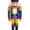 German Nutcracker King Blue, Height 39 Cm / 15 Inch, Original Erzgebirge By Seiffener Volkskunst SV 11201/2 1 German Nutcracker King Blue, Height 39 Cm / 15 Inch, Original Erzgebirge By Seiffener Volkskunst SV 11201/2 -Modern cuckoo clocks Store sv 11201 2